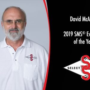 David McAuley Named SMS® Evaluator of the Year