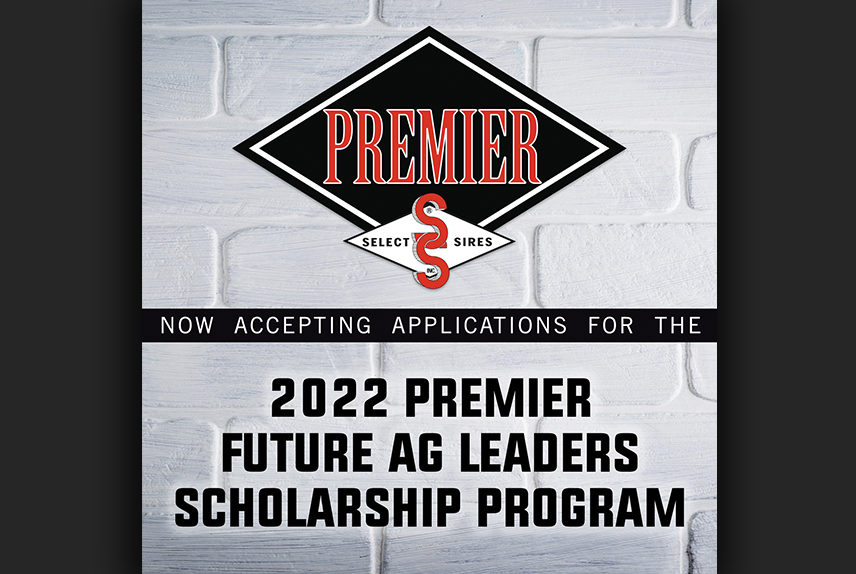 Premier Select Sires Scholarship Opportunities Total $20,000 in 2022