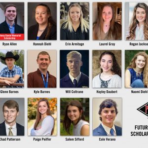 Nineteen Students Receive a Total of $19,500 in 2022 Premier Select Sires Scholarships