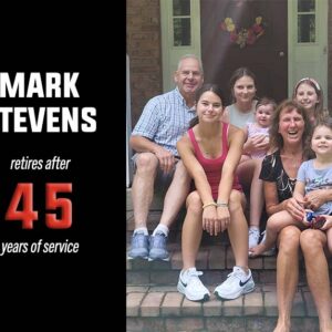 RSS Mark Stevens Retires after 45 Years of Service