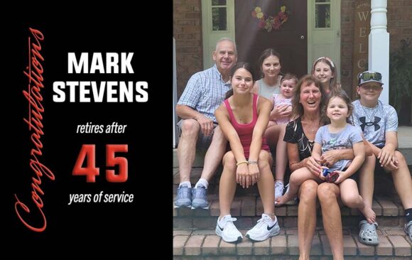 RSS Mark Stevens Retires after 45 Years of Service